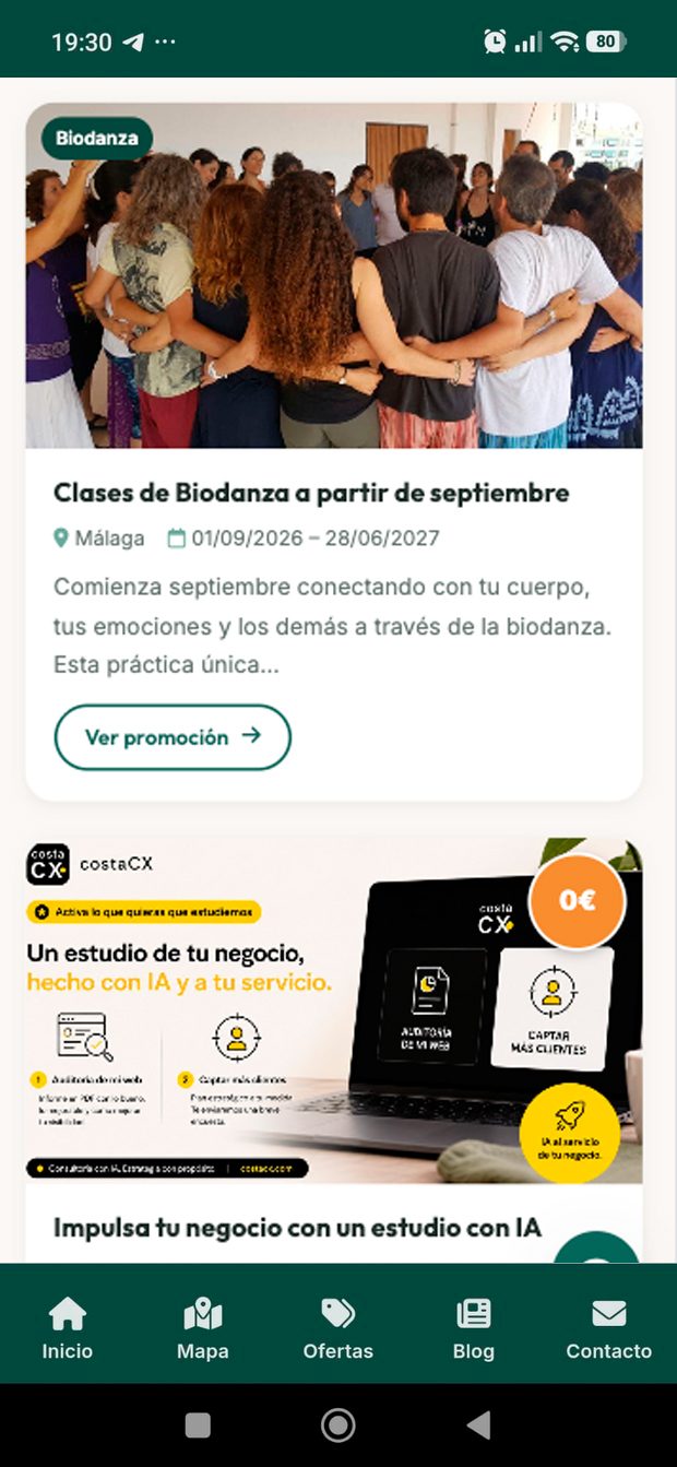 Ofertas y promociones — app de RedMindful