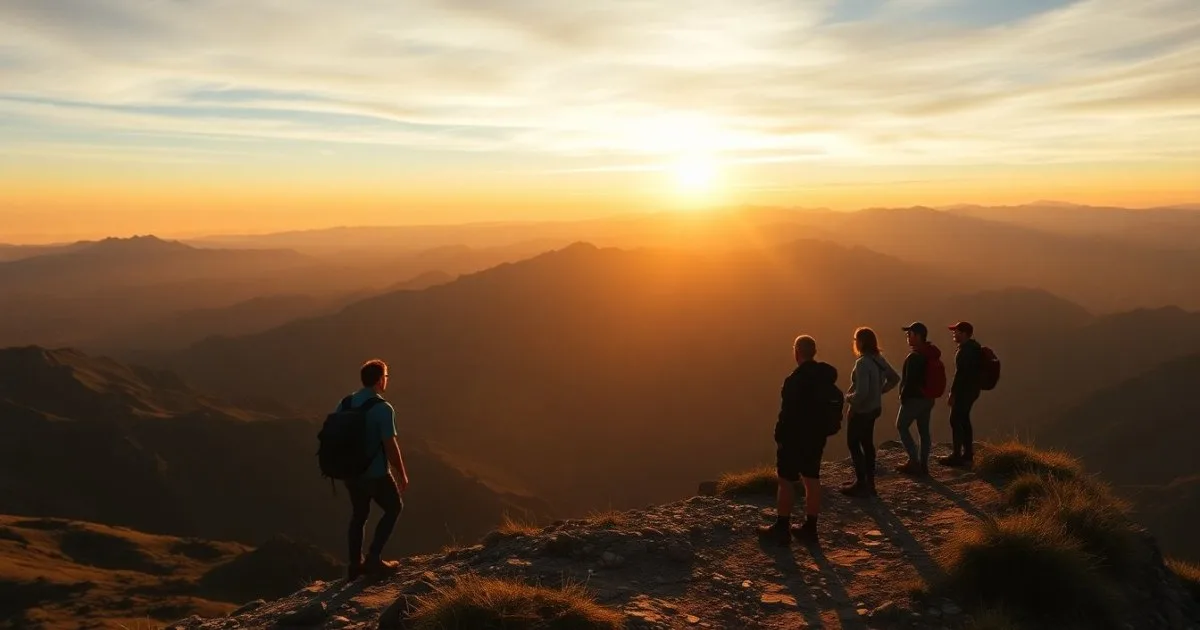 A un paso de la cima