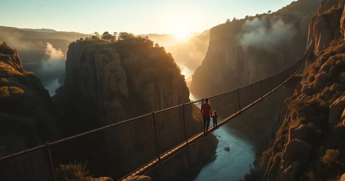 Ruta de los Puentes Colgantes de Chulilla