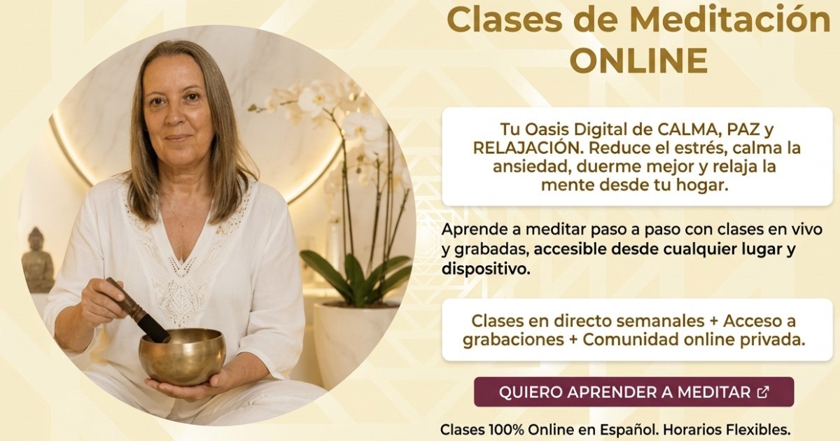 Clases de Meditación Grupal Online | Conéctate desde Casa